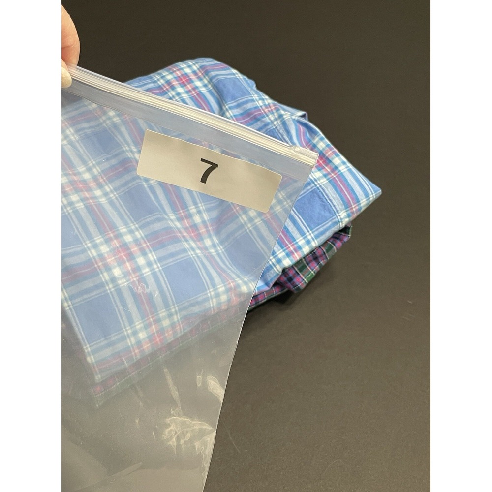 Vineyard Vines Button Down Shirts Men's Size Small Plaid Lot Of 2 Fast Ship - Picture 16 of 16